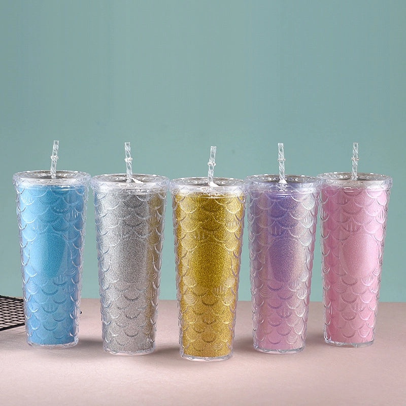 Elegant Solid Color ABS Water Bottle for Casual and Pastoral Style | Drinkware & Bottles