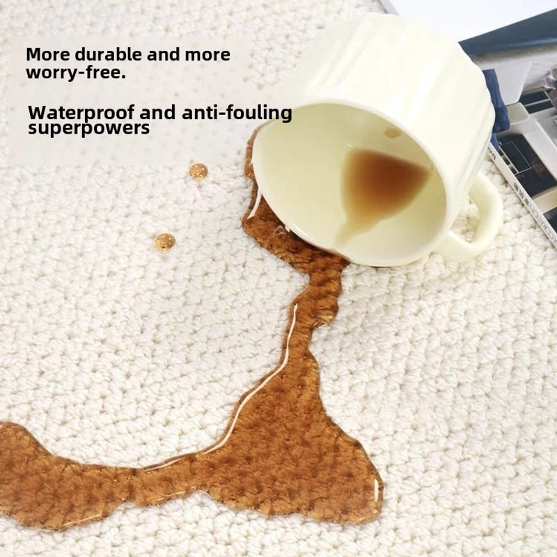 Waterproof Diatom Silk Wool Carpet for Living Room and Bedroom | Home Decor Rugs