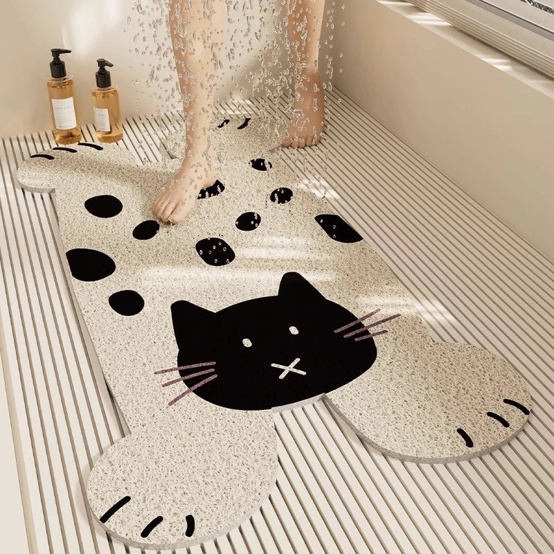 Casual Vacation Animal Pattern PVC Floor Mat for Home Decor|Home & Living Floor Mats