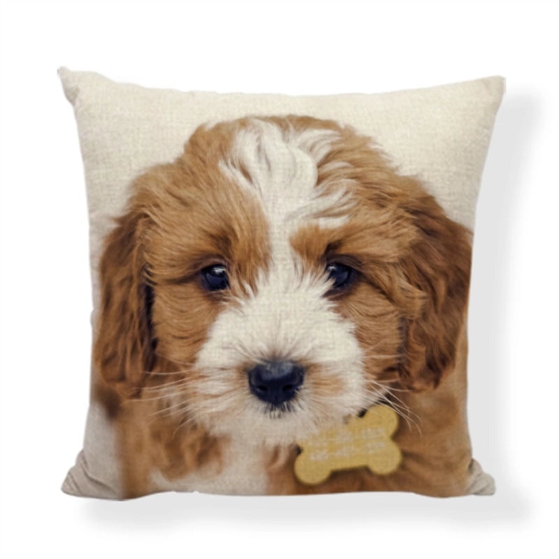 Cute Modern Animal Print Polyester Pillow Covers for Couch Sofa Decor|Home Decor & Pillows