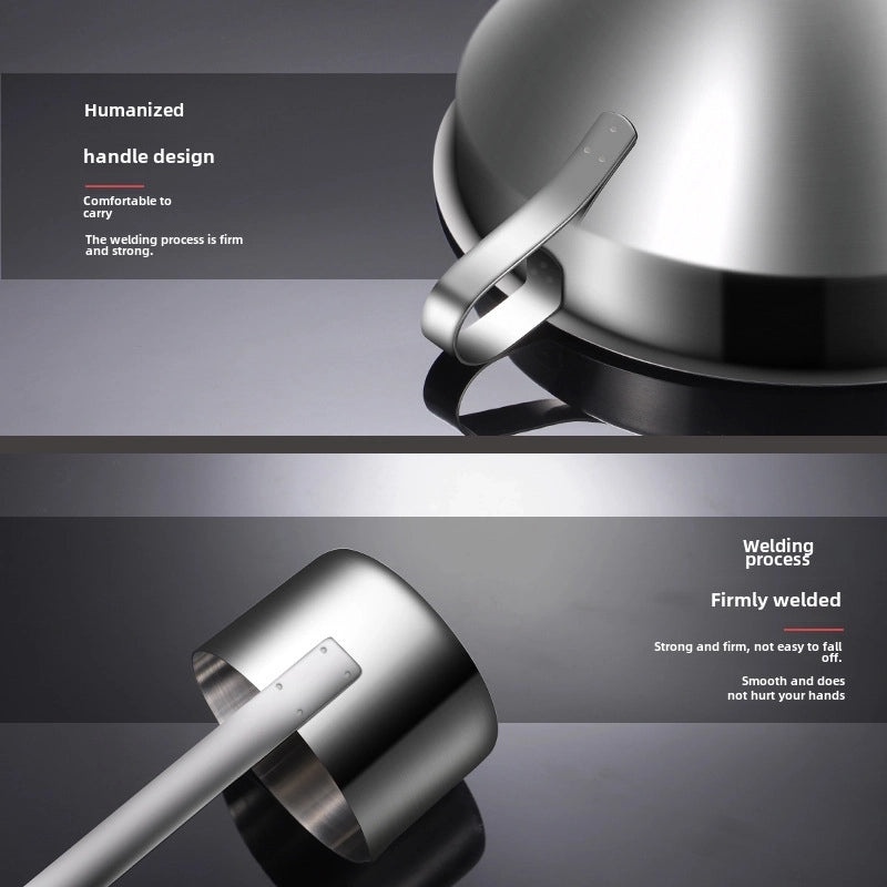 304 Stainless Steel Kitchen Funnel Thickened Oil and Wine Strainer Multi-Size Practical Gadget|Kitchen Tools & Gadgets