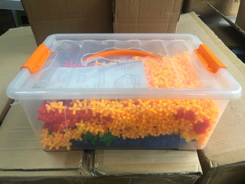 Creative 4D Straw Building Blocks Toy for Kids 3-7 Years | Early Education & DIY Toys