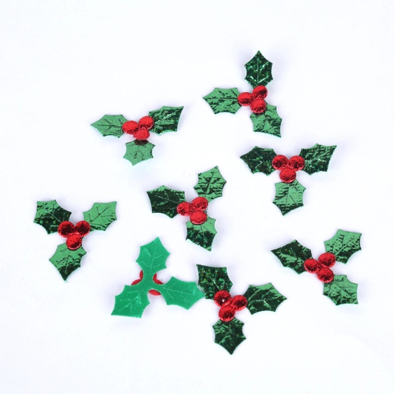 Christmas Green Leaf Hair Accessories DIY Handmade Floral Headdress Crafts Gifts | Jewelry & Accessories