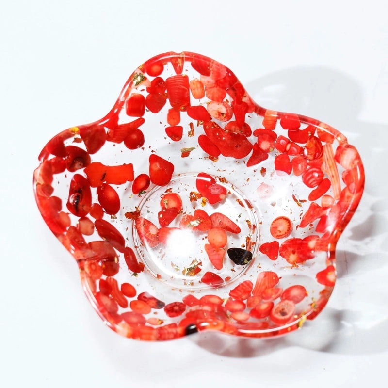 Minimalist Heart Shaped Resin Crystal Pendant Necklace|Jewelry & Accessories