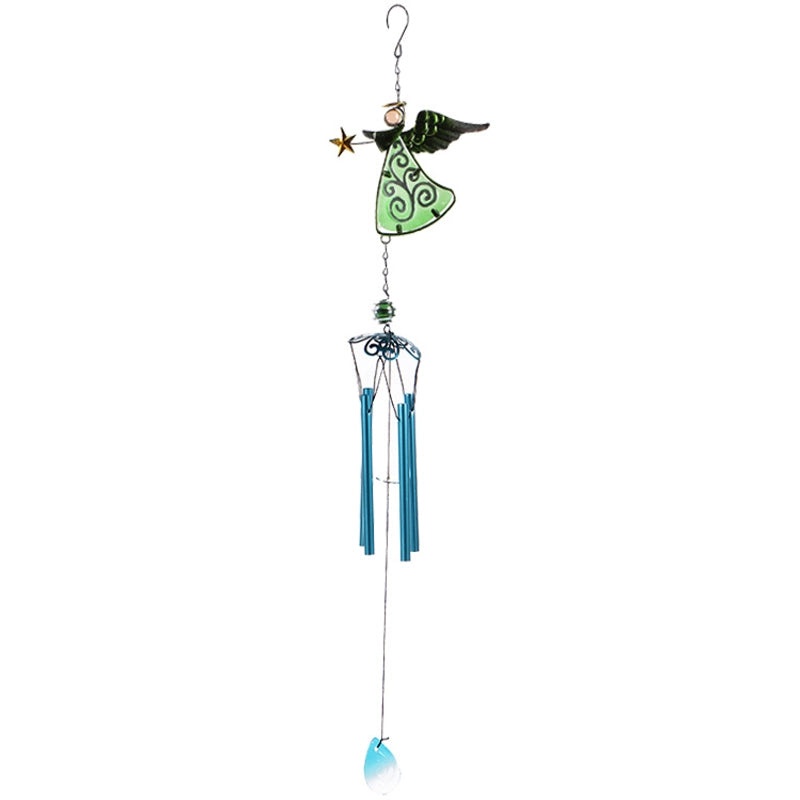 Whimsical Cartoon Metal Wind Chime Wall Decor|Home Decor & Garden
