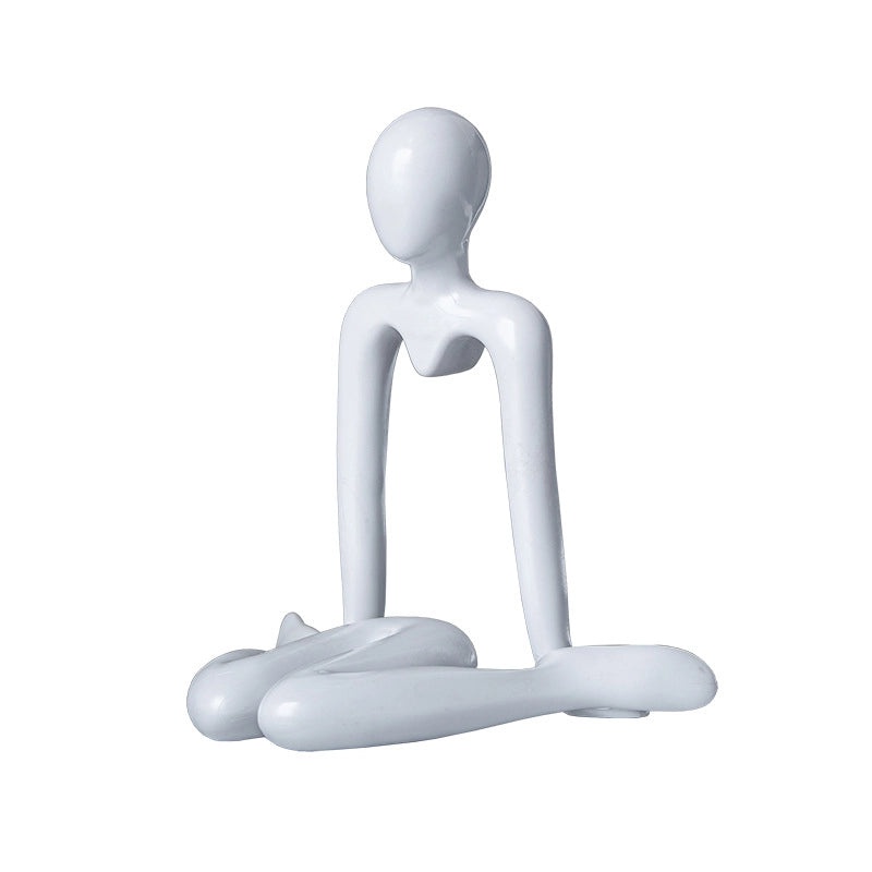Abstract Thinker Figurine Small Plastic Art Decor|Home Decor