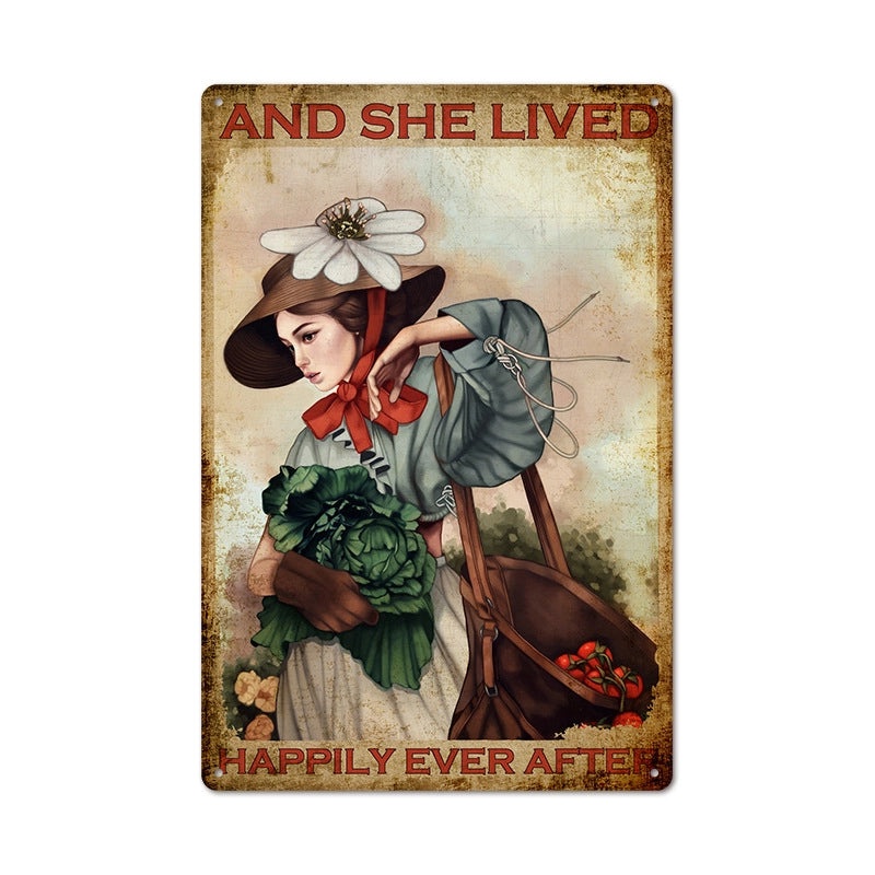 Vintage Iron Wall Art with Human, Animal & Letter Designs | Home Decor Wall Hangings