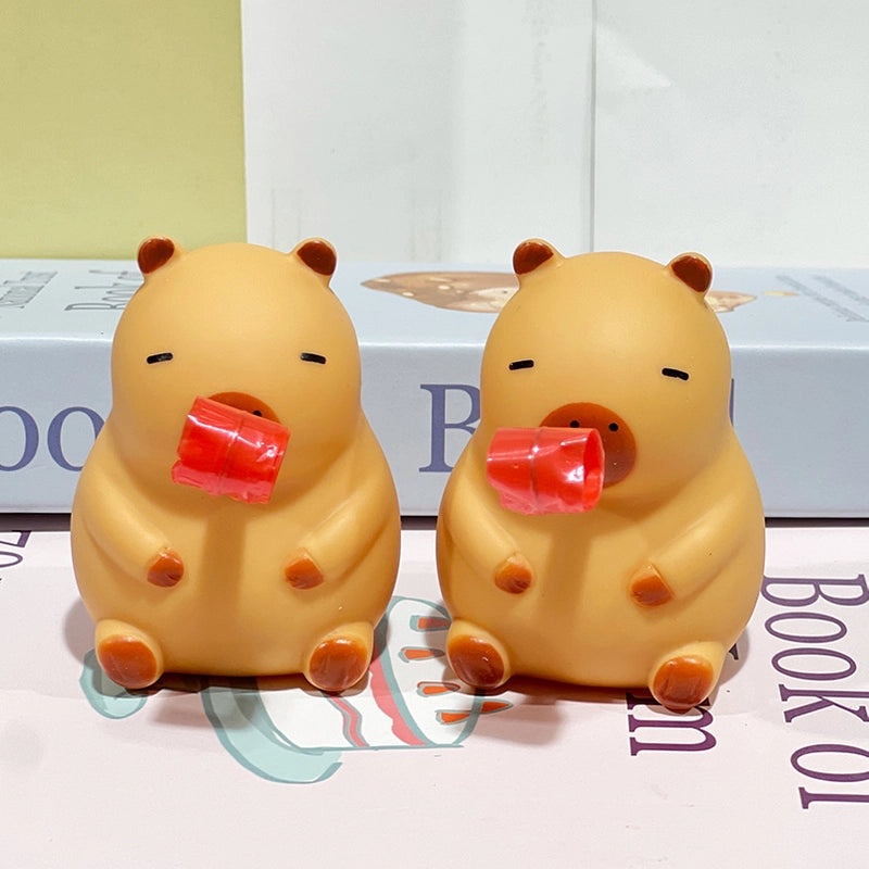 Animal Capybara Fidget Toy Vinyl Figure | Stress Relief Toys