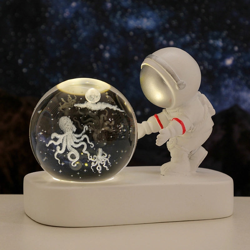 Astronaut Starry Night Light for Office Desk Luminous Decorative Lamp Unique Birthday New Year Gift|Home Decor Lighting