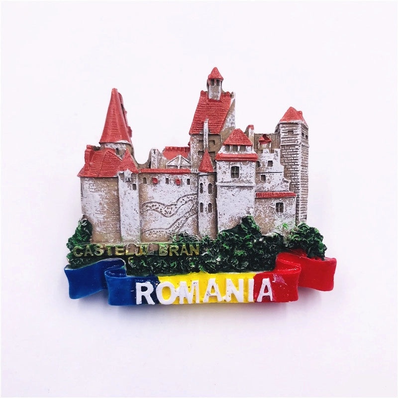 Europe and North America Country Resin Magnetic Fridge Magnets Set|Home Decor & Kitchen Accessories