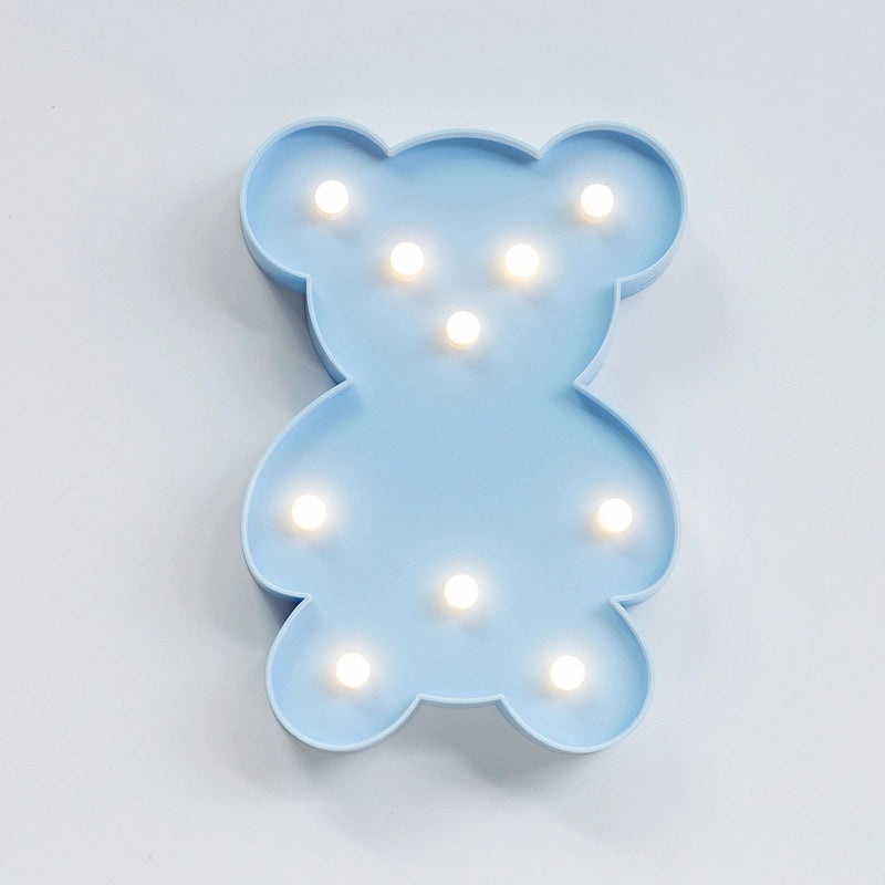 Korean Chic LED Flamingo Cactus Pineapple Cloud Decorative Table Lamp Nightlight | Home Decor Lighting