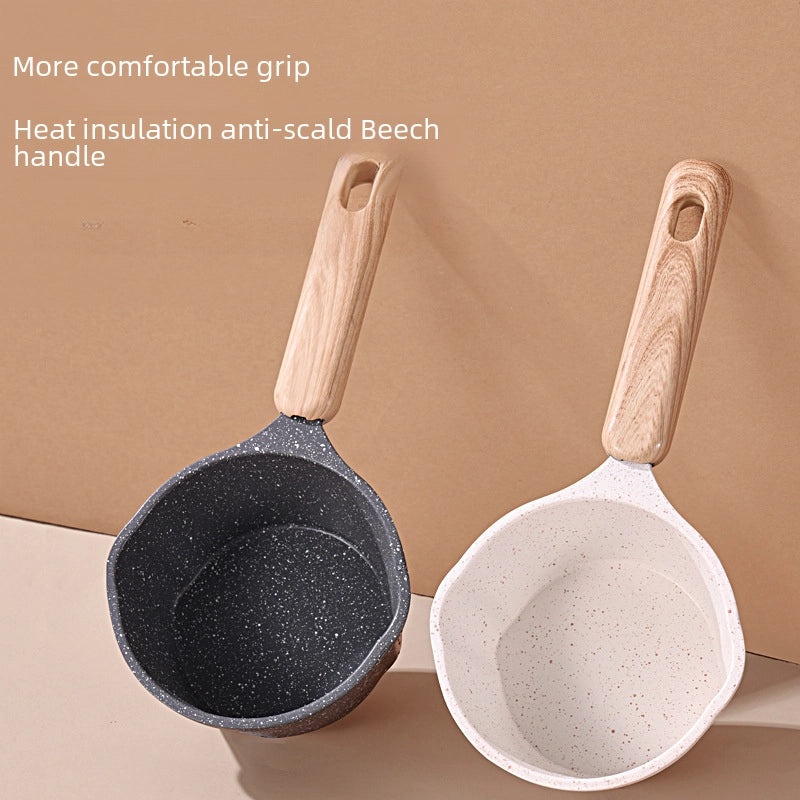 Maifan Stone Non-stick Mini Pan for Omelette, Hot Milk & Oil Splashing | Kitchen Cookware