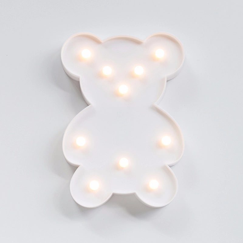 Korean Chic LED Flamingo Cactus Pineapple Cloud Decorative Table Lamp Nightlight | Home Decor Lighting