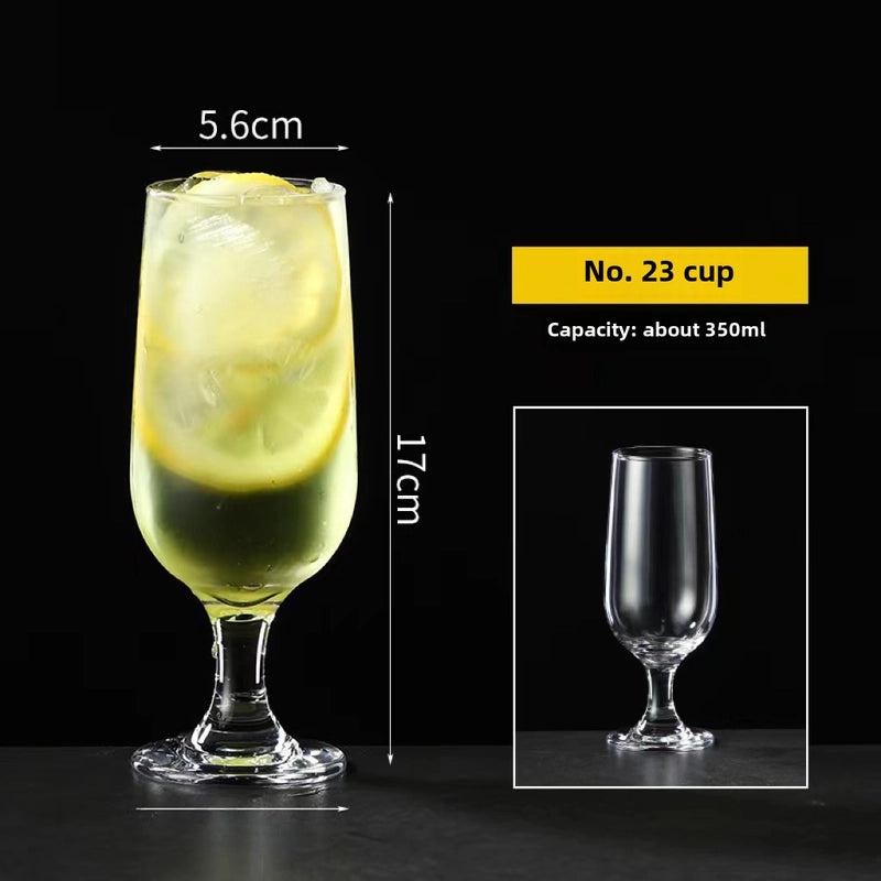 Large Capacity Glass Juice Cup for Milk Tea Mojito Cocktail Bars | Drinkware & Glassware