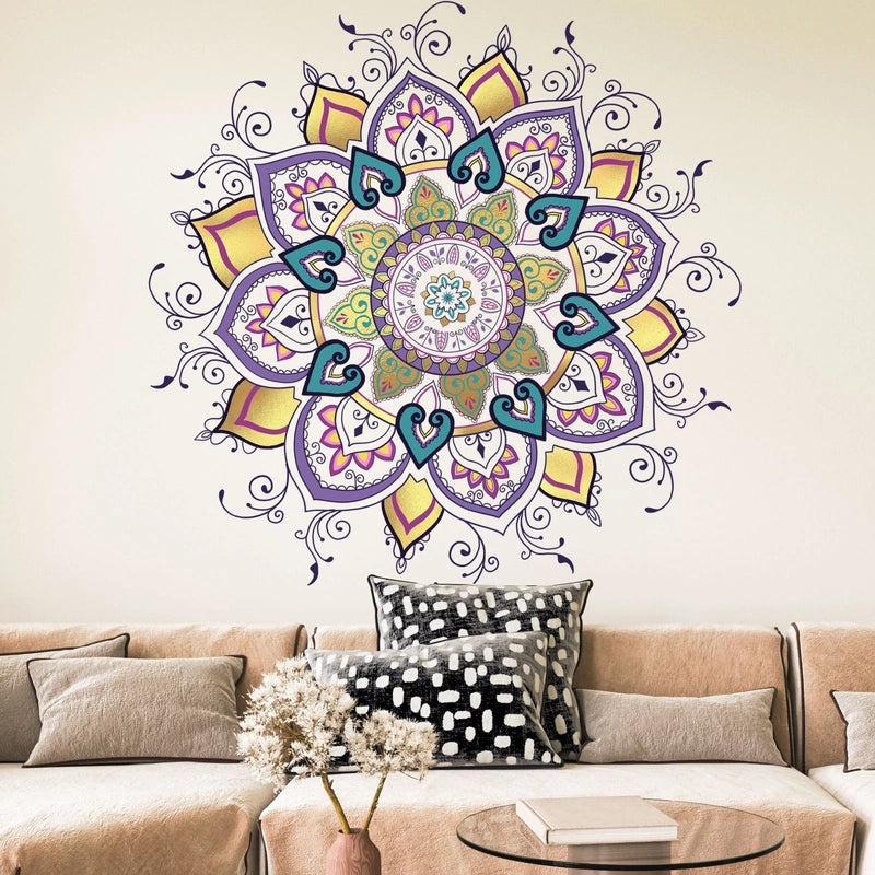 Chic Floral PVC Wall Decals for Windows | Home Decor