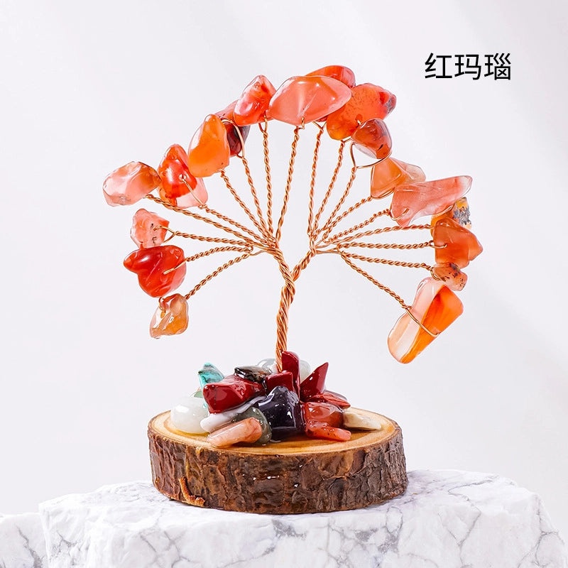 Minimalist Tree Crystal Ornament Decorative Artificial Home Accessories|Home Decor