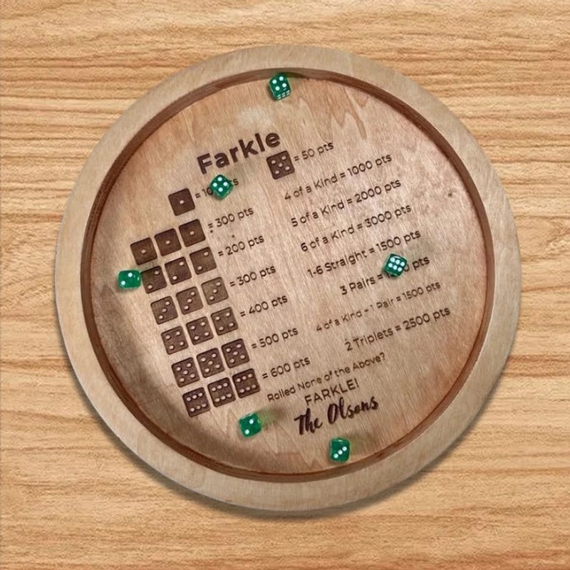 Wooden Dice with Letters and Numbers for Educational Toys | Educational Toys & Games