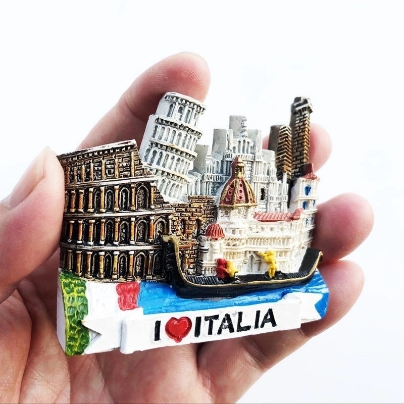 3-Piece Retro Streetwear Color Block Synthetic Resin Magnets Set|Home Decor & Magnets