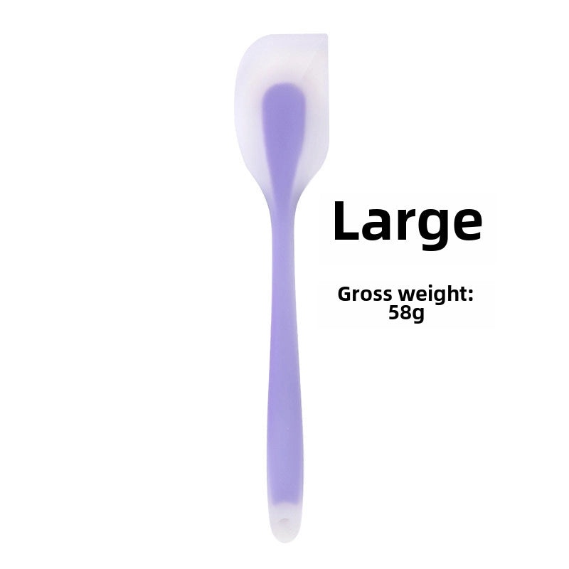 Silicone Oil Brush and Scraper for Baking One-piece Cake Cream Spatula Barbecue Brush Multipurpose Kitchen Tool|Kitchen Tools & Gadgets