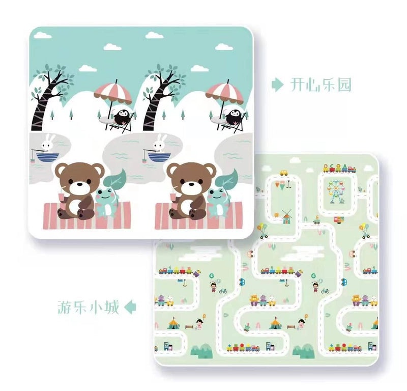 XPE Foldable Baby Crawling Play Mat Thickened Soft Kids Game Mat for Home Use|Baby Play Mats & Activity Gyms