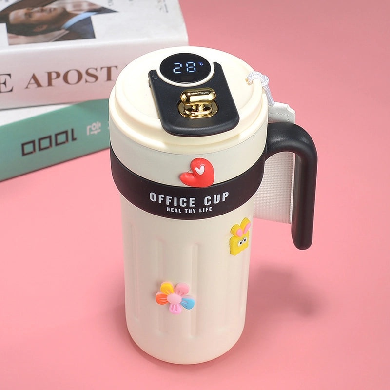 Smart Coffee Cup with Temperature Display | 316 Stainless Steel Thermos | Custom Logo Gift | High-Value Drinkware|Drinkware & Thermoses