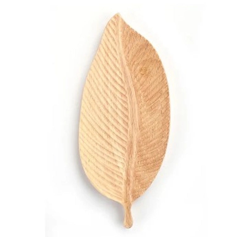 Rustic Wooden Plant Plate 1 Pc | Home Decor