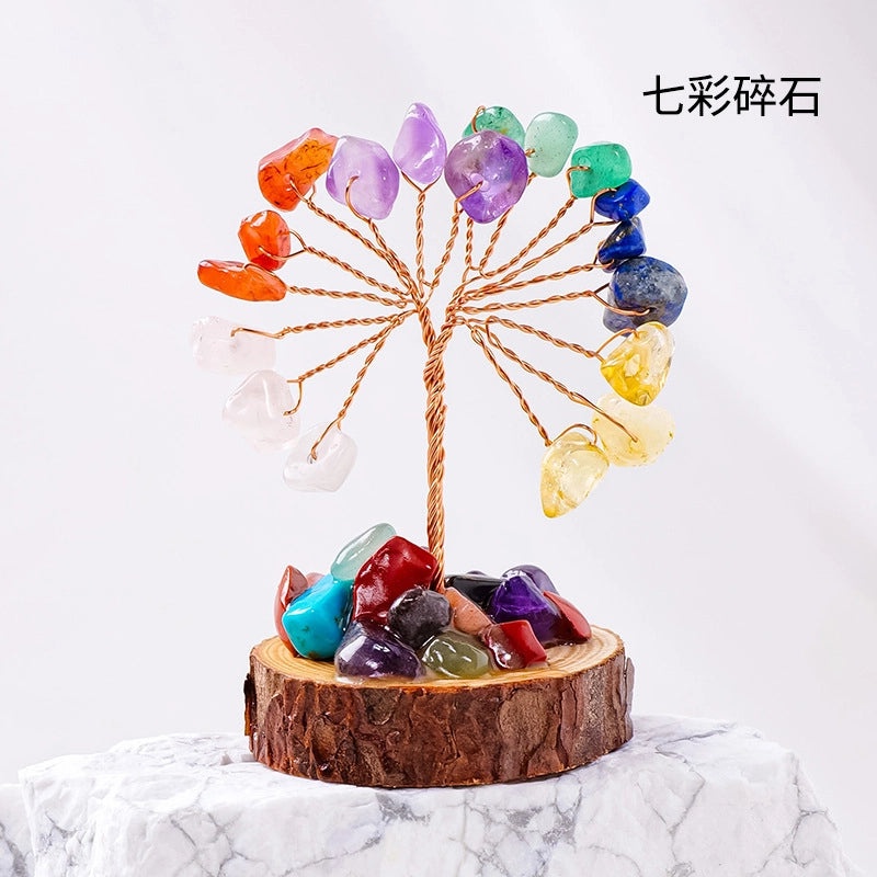 Minimalist Tree Crystal Ornament Decorative Artificial Home Accessories|Home Decor