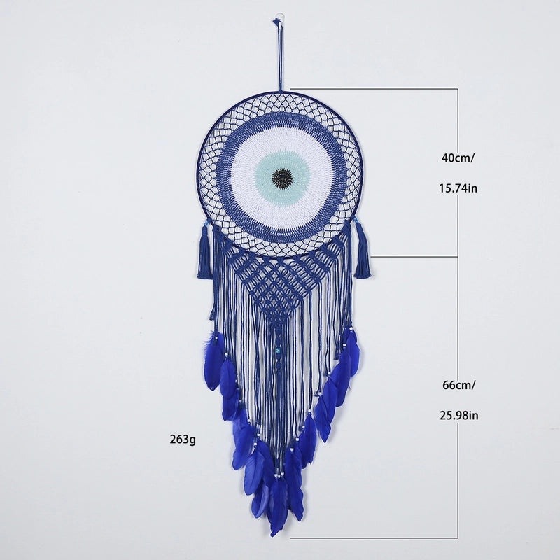 Minimalist Evil Eye Iron Pendant Wall Hanging|Home Decor Wall Art