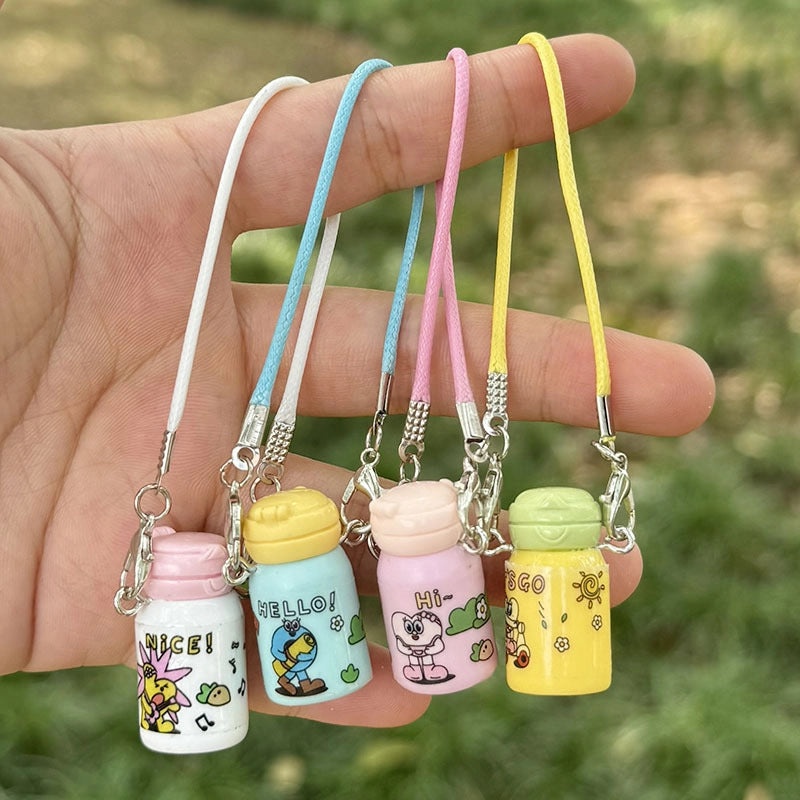 Mini Kettle Thermos Charm Small Bottle Pendant Cute Doll Accessory for DIY Jewelry | Jewelry Accessories