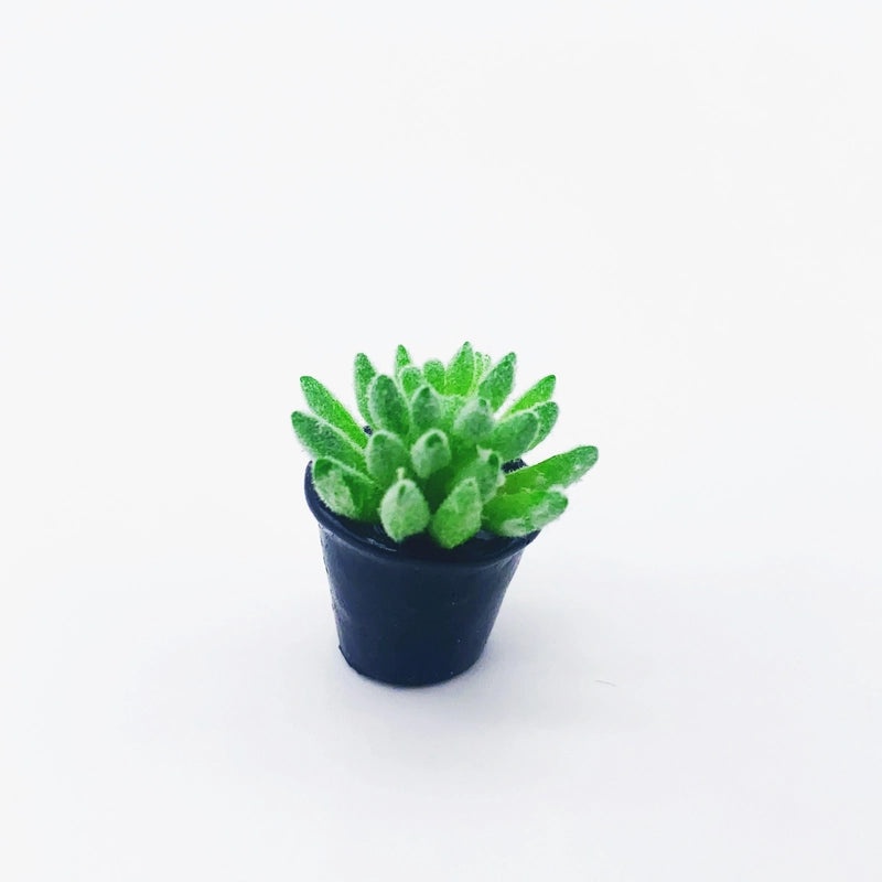 Miniature Dollhouse Accessories Artificial Succulent Plant Pot Micro Landscape Decoration|Dollhouse Miniatures & Accessories