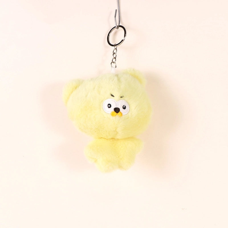 Cute Angry Chicken Plush Toy Keychain for Claw Machine | Plush Toys & Keychains