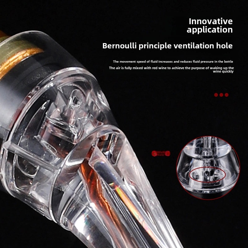 Eagle Beak Quick Pourer Magic Pen Wine Decanter Acrylic Long Spout Wine Separator|酒具配件