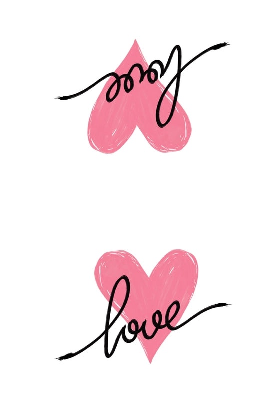 Adult Microfiber Kitchen Utensil Cleaning Cloth Heart Letter Design