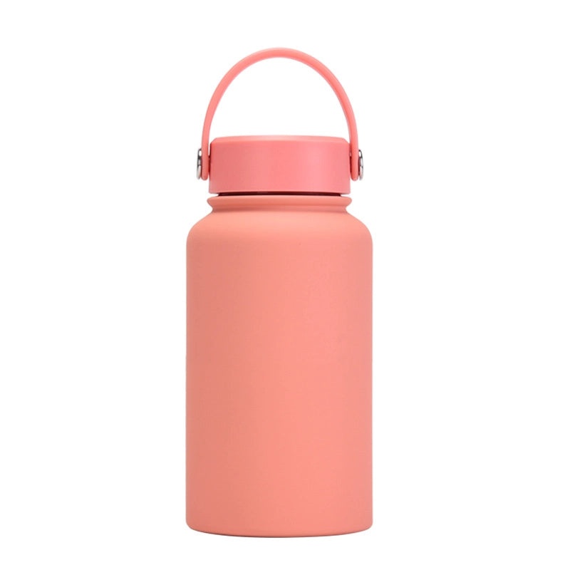 Stainless Steel Water Bottle Single Piece Casual Solid Color | Drinkware & Hydration