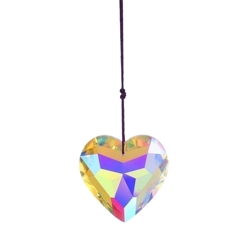 Retro Pastoral Heart-Shaped Faux Crystal Necklace Pendant | Jewelry & Accessories