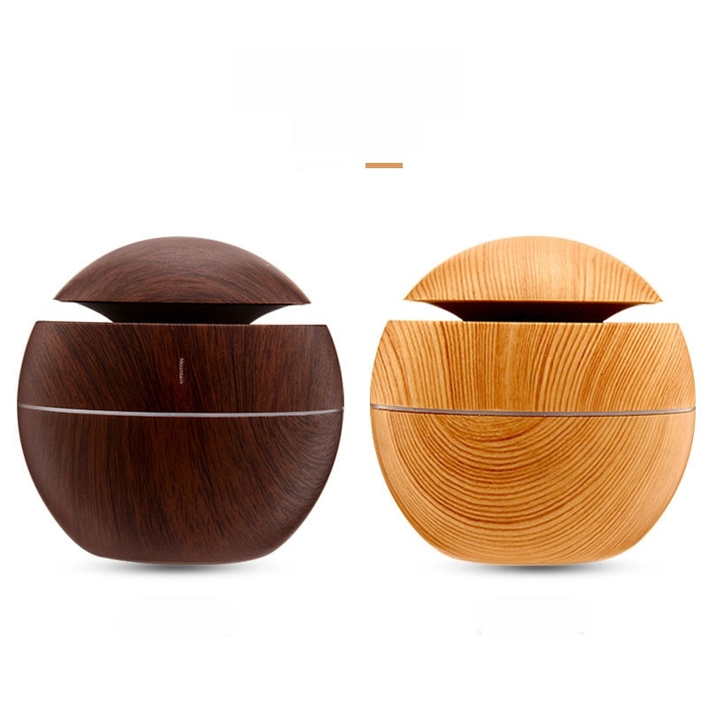 Mini Wood Grain Mushroom USB Humidifier | Home Decor Humidifiers