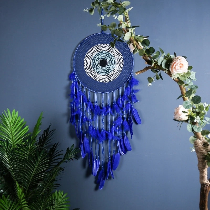 Minimalist Evil Eye Iron Pendant Wall Hanging|Home Decor Wall Art