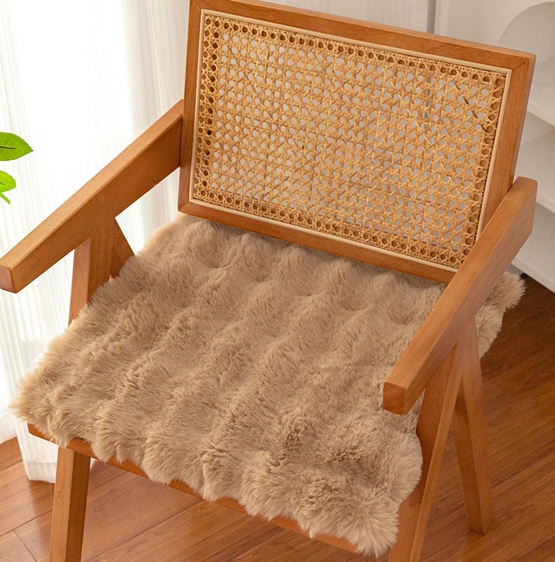 Plush Winter Chair Cushion for Office and Dining | Home & Living Furniture Accessories