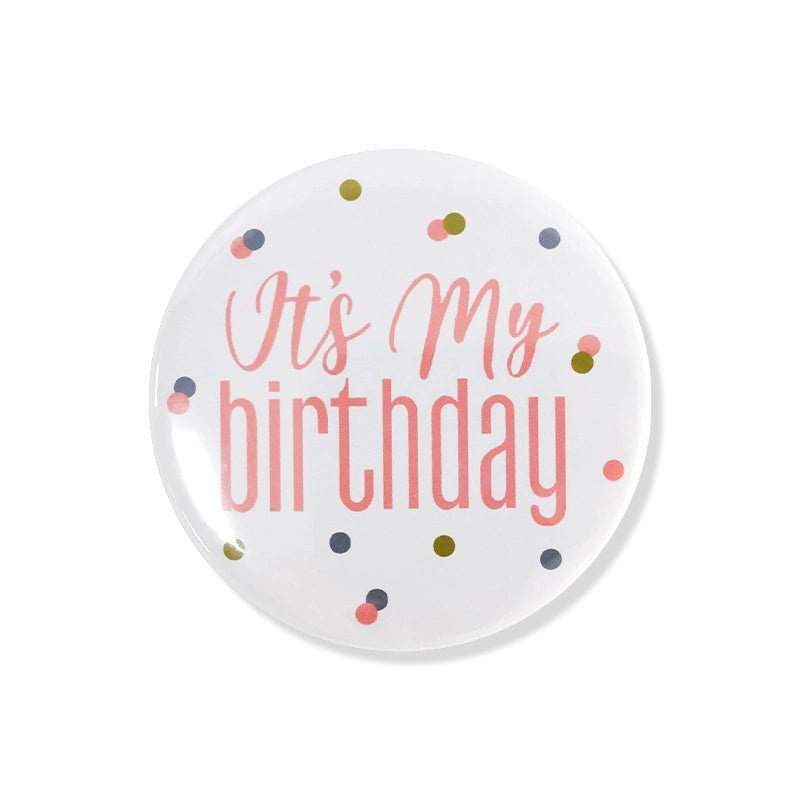 Minimalist Alphabet Iron Pin Single Piece||Brooches & Pins