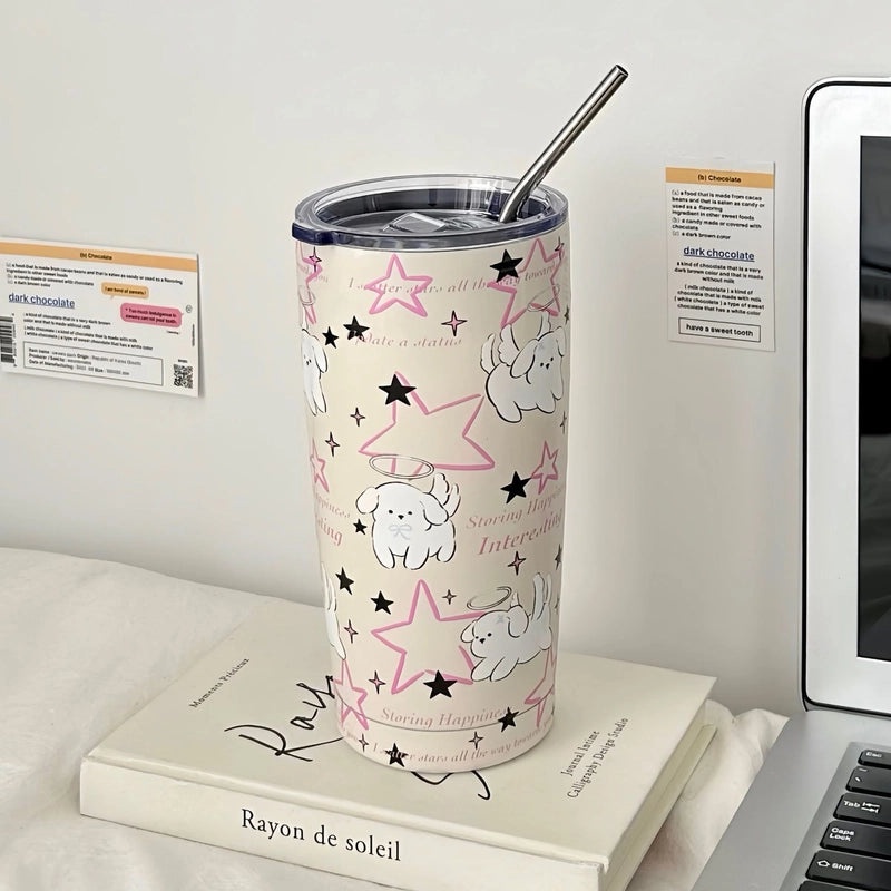 Adorable Animal Stainless Steel Thermos Bottle 304 Quality | Drinkware & Travel Mugs