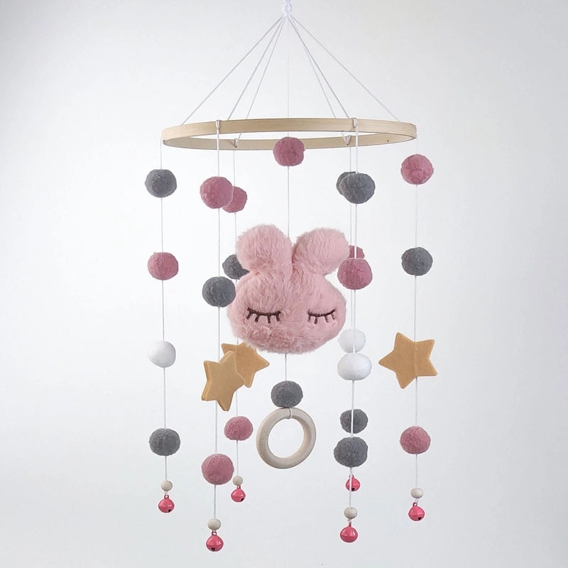 Adorable Cotton Rabbit Pendant for Wall Decoration|Home Decor Accessories