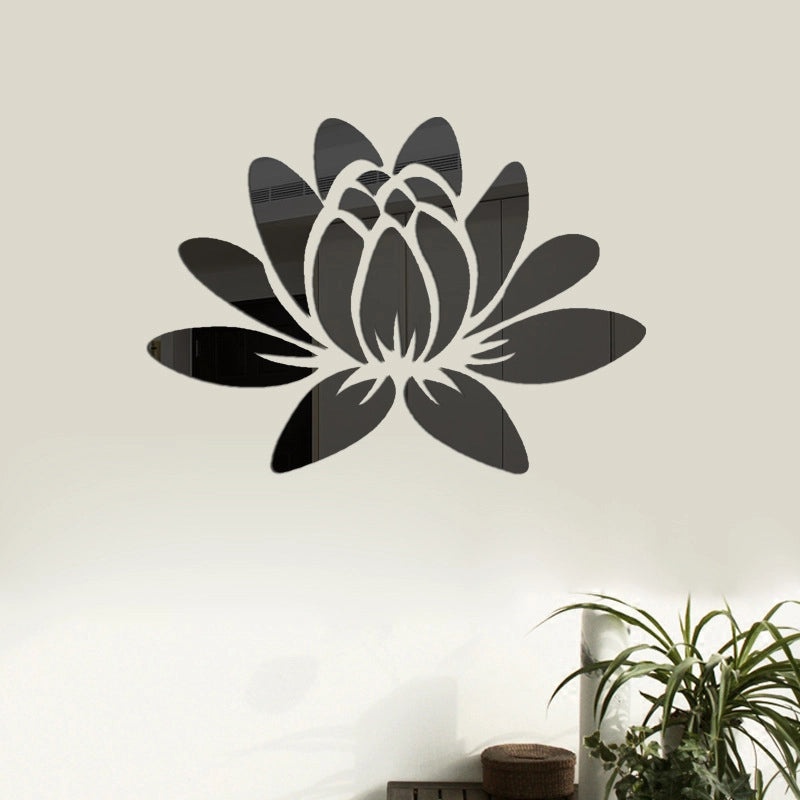 Pastoral Floral Acrylic Wall Decal 35x25cm|Home Decor Wall Art