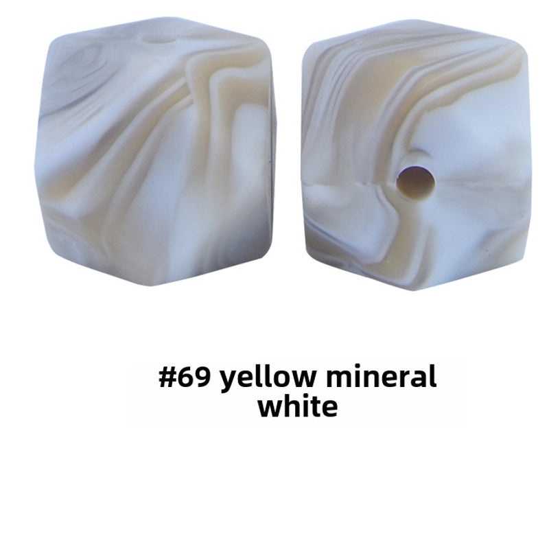 17mm Silicone Octagonal Beads for Pacifier Chains DIY Accessories | Baby & Mom Essentials