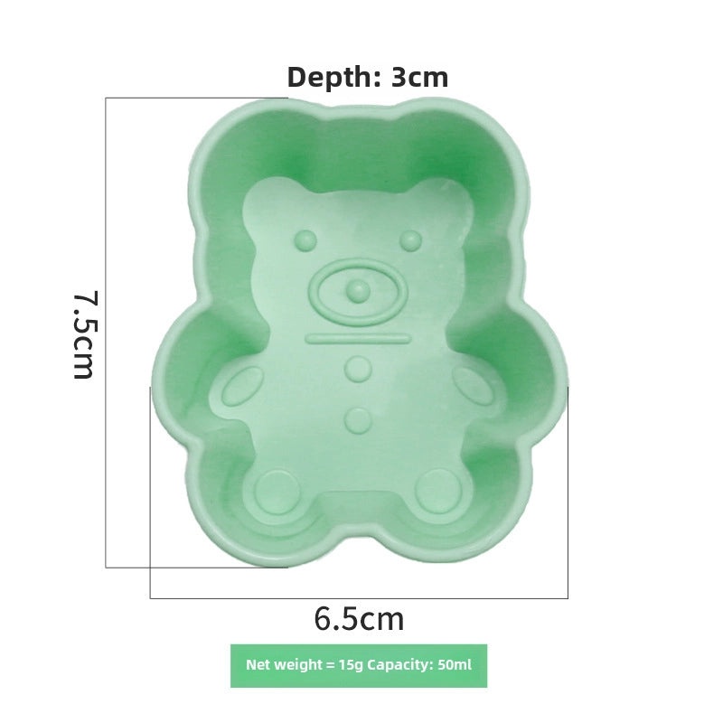 Silicone Egg Tart Baking Cups Non-Stick Thickened Steamed Rice Cake Mold Easy Demoulding and Cleaning|Bakeware & Kitchen Tools