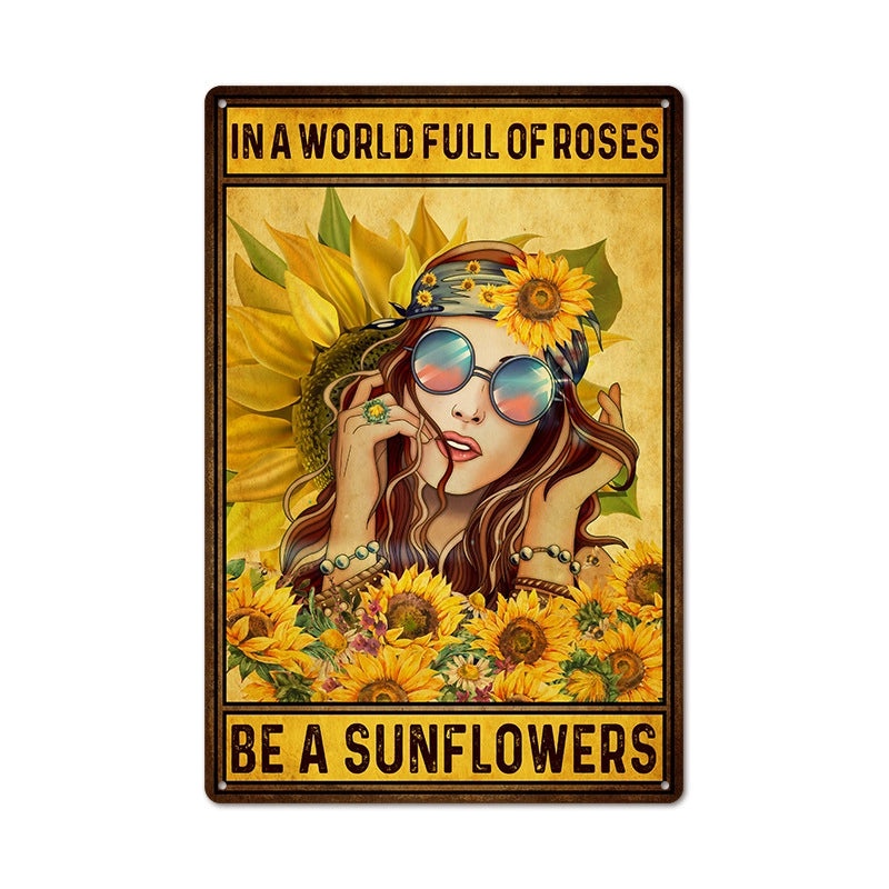 Vintage Iron Wall Art with Human, Animal & Letter Designs | Home Decor Wall Hangings