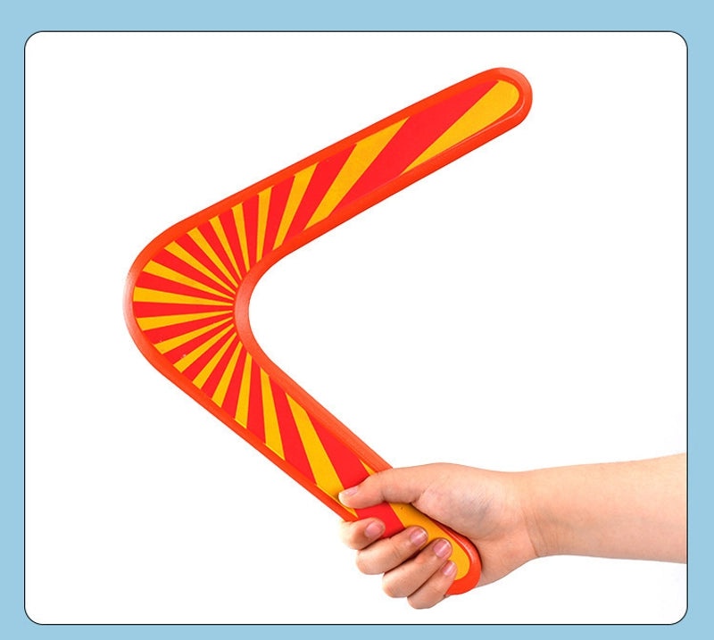 V-shaped Wooden Boomerang Dart for Outdoor Sports and Parent-Child Fun | Outdoor Sports Equipment