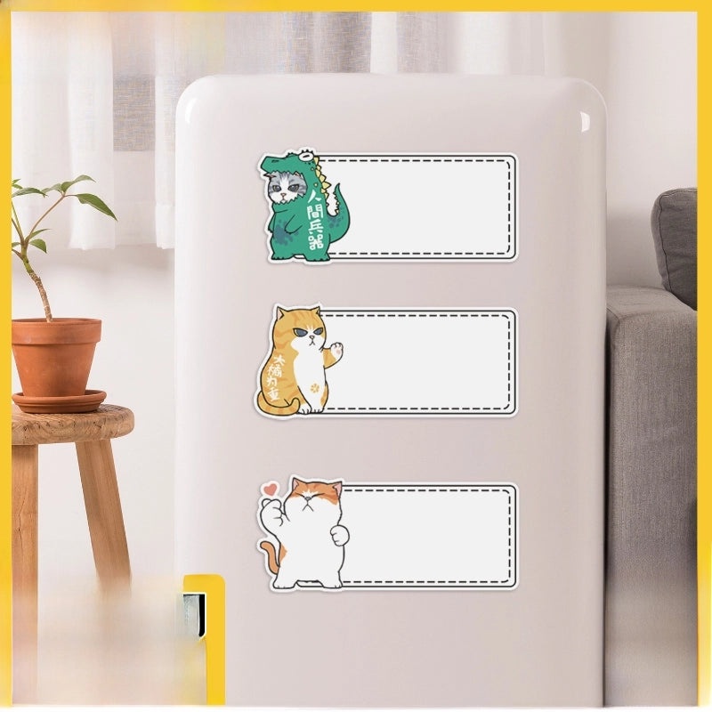 可擦写冰箱留言板磁贴|家居装饰与收纳