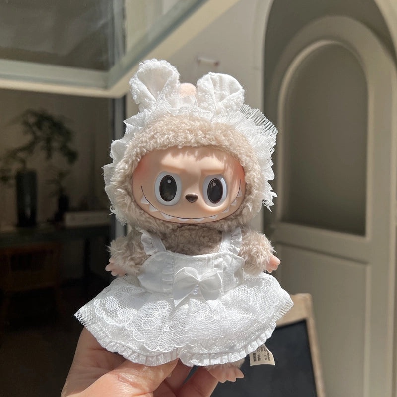 17cm Labu Sweet Wedding Princess Dress Blind Box Macaron Keychain Pendant|Accessories Keychains & Bag Charms