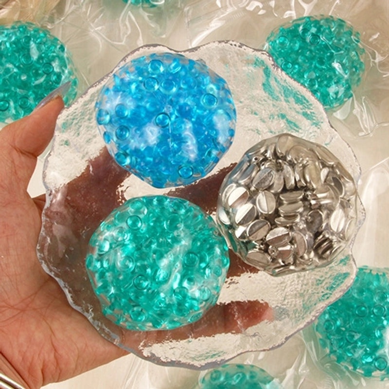 Little Red Riding Hood Hot Beads Sensory Toy Pearl String Noisy Ball Creative Stress Relief Fidget Ball|儿童益智玩具