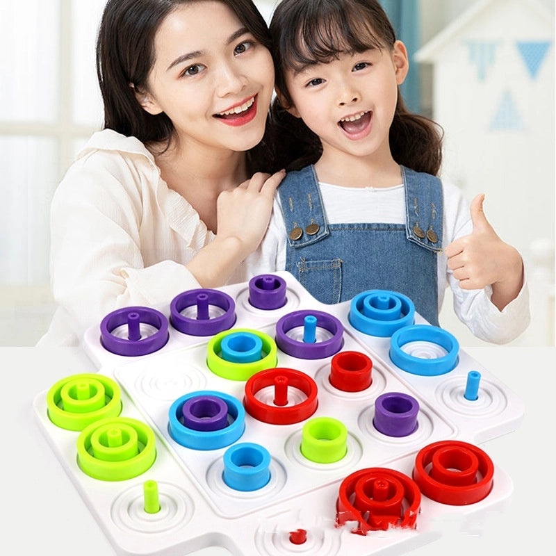 Kids Geometric Plastic Table and Floor Games Ages 7-16 | Educational Toys and Games